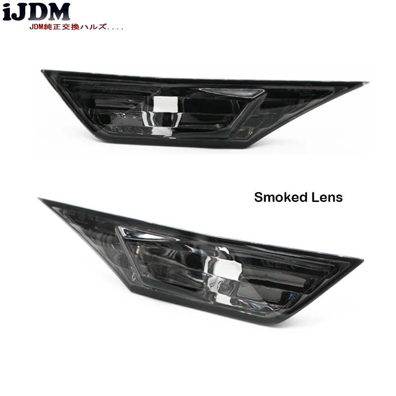 

(2) левый и правый OEM JDM прозрачный боковой габаритный фонарь для Honda Civic 10-го поколения 2016-up Sedan/Coupe/Hatchback