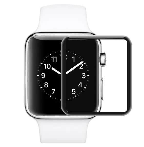 Защита экрана для Apple Watch 4 группа 44 мм 40 мм 42 мм 38 мм 3D изогнутая поверхность 9H закаленное стекло iwatch фильм серии 3/2/1