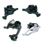 Переключатель передач microSHIFT MTB TS70-7, TS70-8 и TS70-9, переключатель передач DIP Trip 789 скоростей, передний задний переключатель передач, совместим с Shimano