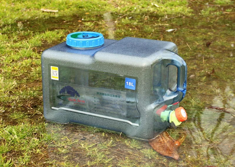 Outdoor5L 8L12L15L18L ведро для воды Пищевой ПК резервуар для воды на открытом воздухе походные аксессуары для кемпинга контейнер для воды с краном