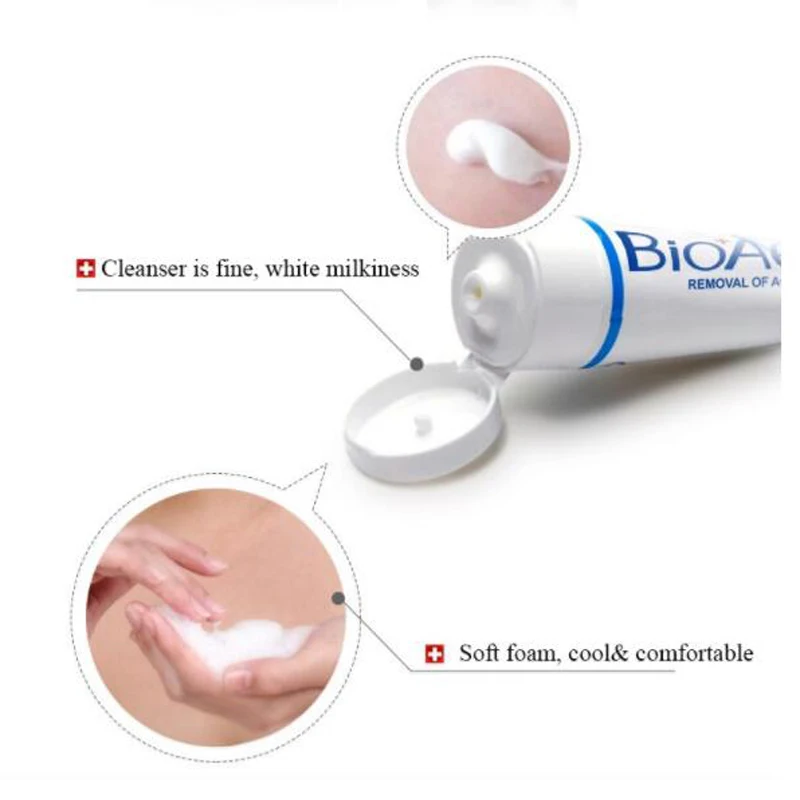 Средство для очищения лица Bioaqua очищающее средство удаления акне лечение масло