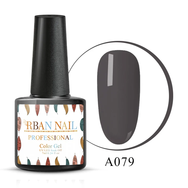 RBAN NAIL 7 мл УФ-гель для ногтей золотой блеск ногтей Laquer голографическая блестящая гель лак замачиваемый лак для творчества маникюрное украшение - Цвет: M30079