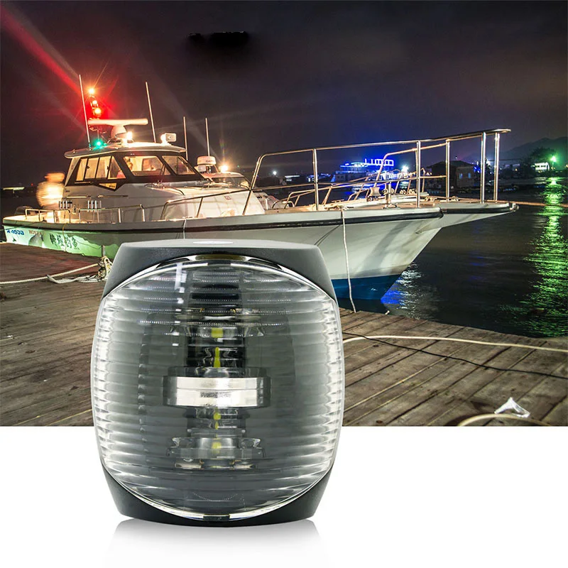 12V Морская Лодка светодиодный навигационный свет белый кормовой красный зеленый