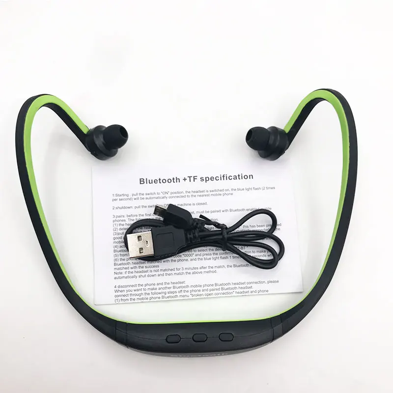 S9 беспроводные наушники Bluetooth гарнитура для режима свободные руки Спортивная