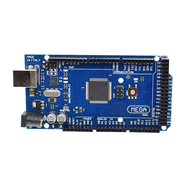 Плата Aokin Mega 2560 R3 с USB кабелем для Arduino UNO MEGA2560 MEGA ATmega2560 16AU CH340G AVR|Детали и аксессуары