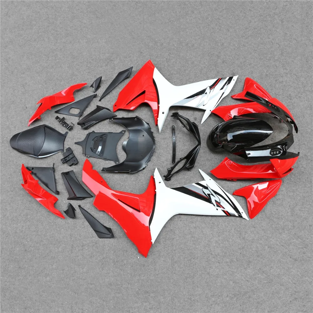 ABS обтекатель боди панель комплект подходит для Suzuki GSXR600 GSXR750 K11 2011 2016|Полные