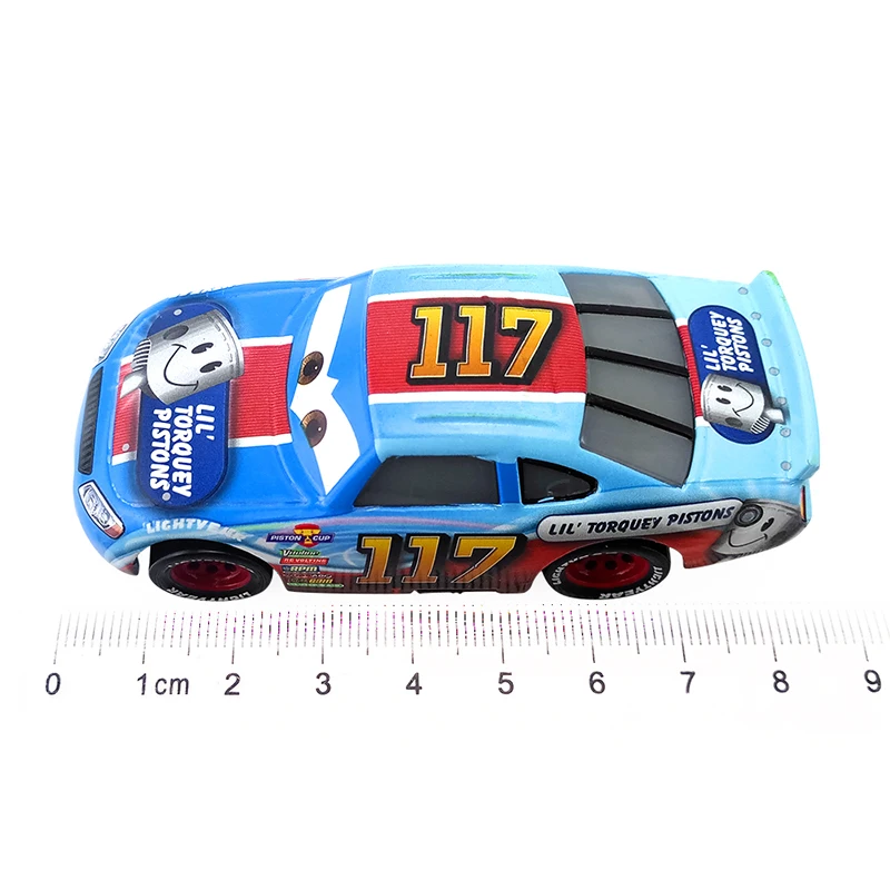 Disney Pixar Автомобили № 117 Ральф Карлоу металла 1:55 литая Игрушка автомобилей подарки