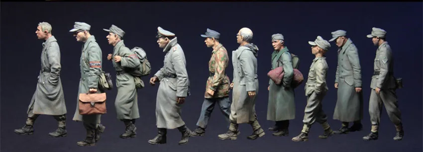 1/35 модельная фигурка из смолы в комплекте нераскрашенная 00S8|Наборы для сборки