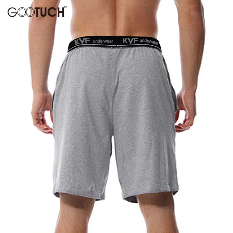 Summer Sleepwear Cotton Sleep Bottoms Mens Pajama Home Lounge Pants Shorts Casual Pyjama Homme Nightwear Plus Size Sleep Boxer