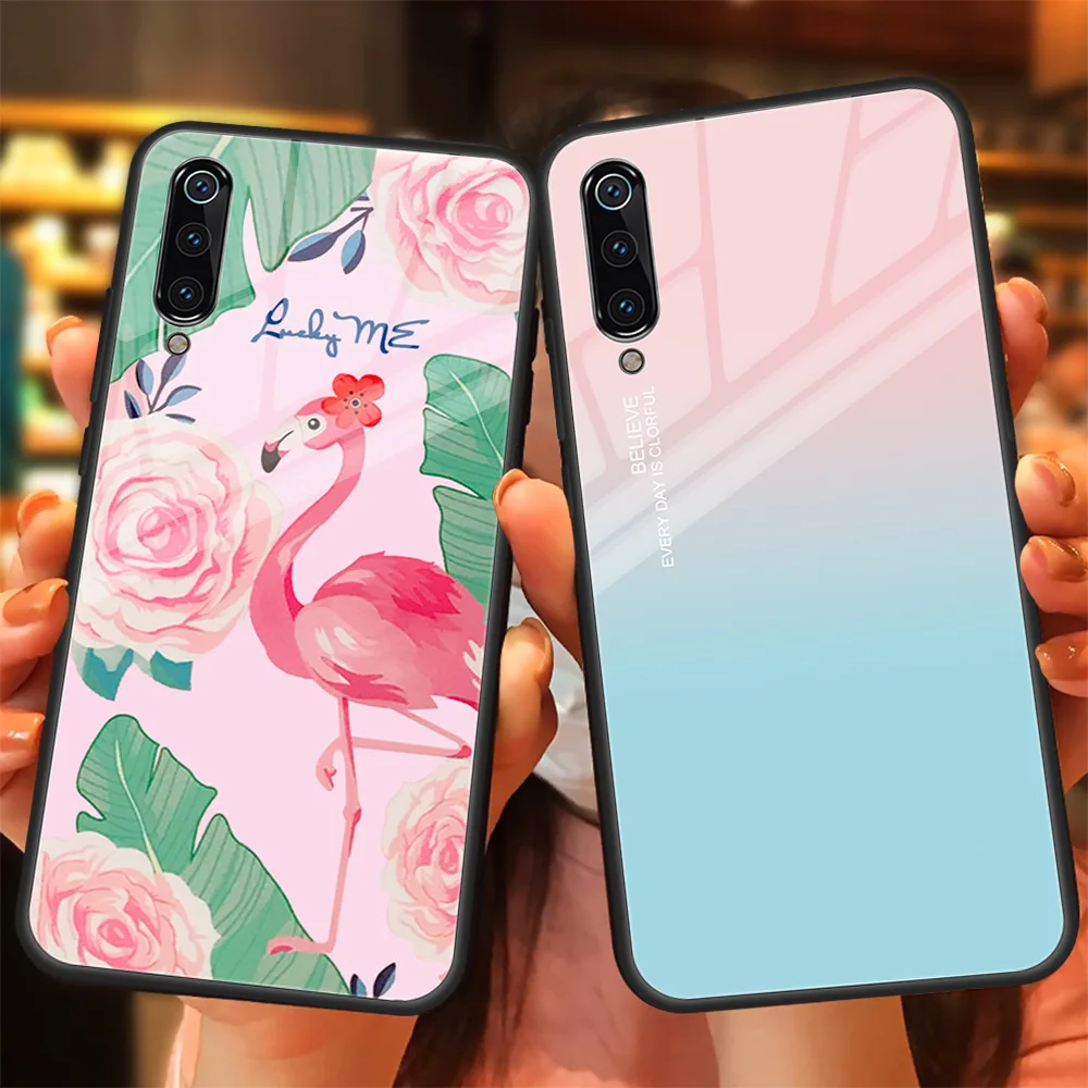 Красный mi 7 Note 7 Pro Note 6 Pro Red mi K20 Pro Red mi 6 Pro mi 9T mi 9 mi 8 mi x3 чехол противоударное покрытие звездное пространство закаленное стекло чехол