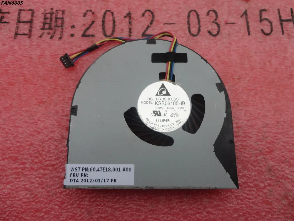 Охлаждающий вентилятор для ноутбука LENOVO B480 B480A B485 B490 M490 M495 E49 V480 V580 B580 M590 M590S CPU fan