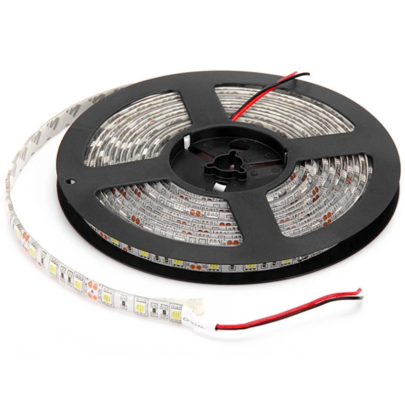 5 м 300 светодиодов водонепроницаемая светодиодная лента RGB 5050 DC12V 60 светодиодов/м