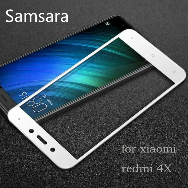 WeIIzIy 3D закаленное стекло для xiaomi redmi 4X пленка Note защитное полное покрытие 9H 3d