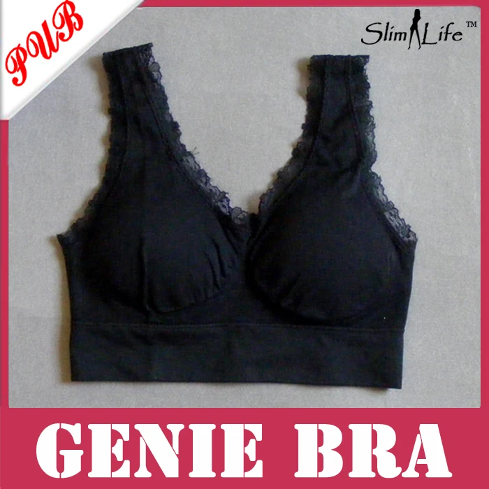 New lace Genie Bra seamless bras with removeable pads 5 sizes 3 colors 600pcs Free shipping | Женская одежда