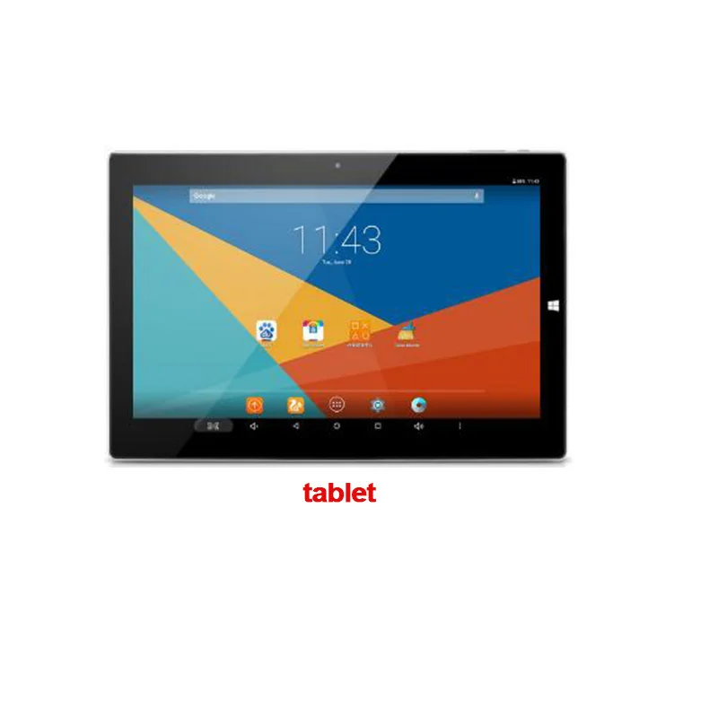 standard Teclast Tbook10s 10,1 дюймов ips 1920x1200 Windows 10+ Android 5,1 планшетный ПК Intel Atom X5 Четырехъядерный 4 ГБ/64 Гб BT HDMI - Комплект: standard