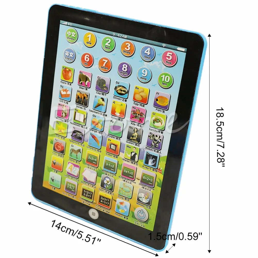 Детские Обучающие электронные Обучающий планшет компьютер играть читать |
