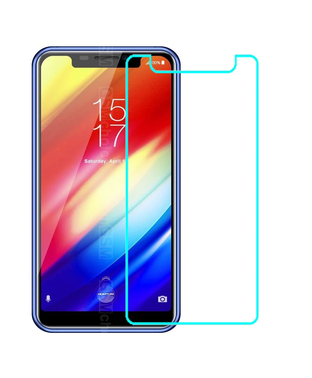 Пленка из закаленного стекла для HomTom H10 Защитная премиум класса с защитой от