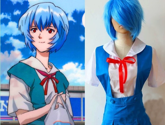 

Женский костюм для косплея AYANAMI REI, вечернее платье для Хэллоуина, 18