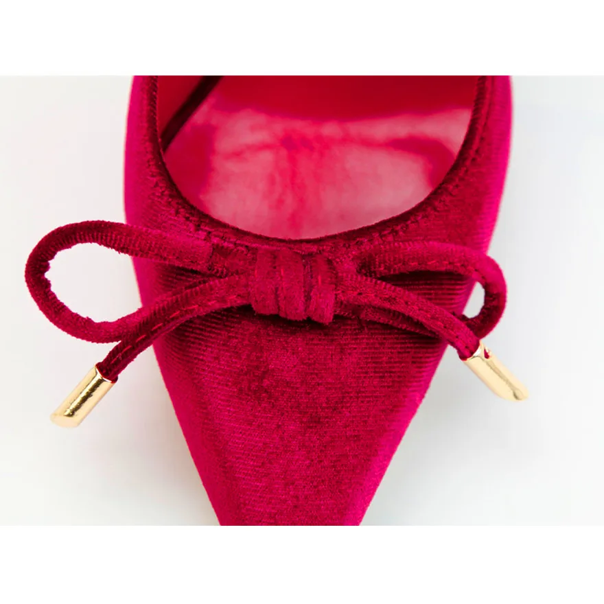 Туфли женские на высоком каблуке 10 см элегантные мягкие бархатные туфли лодочки