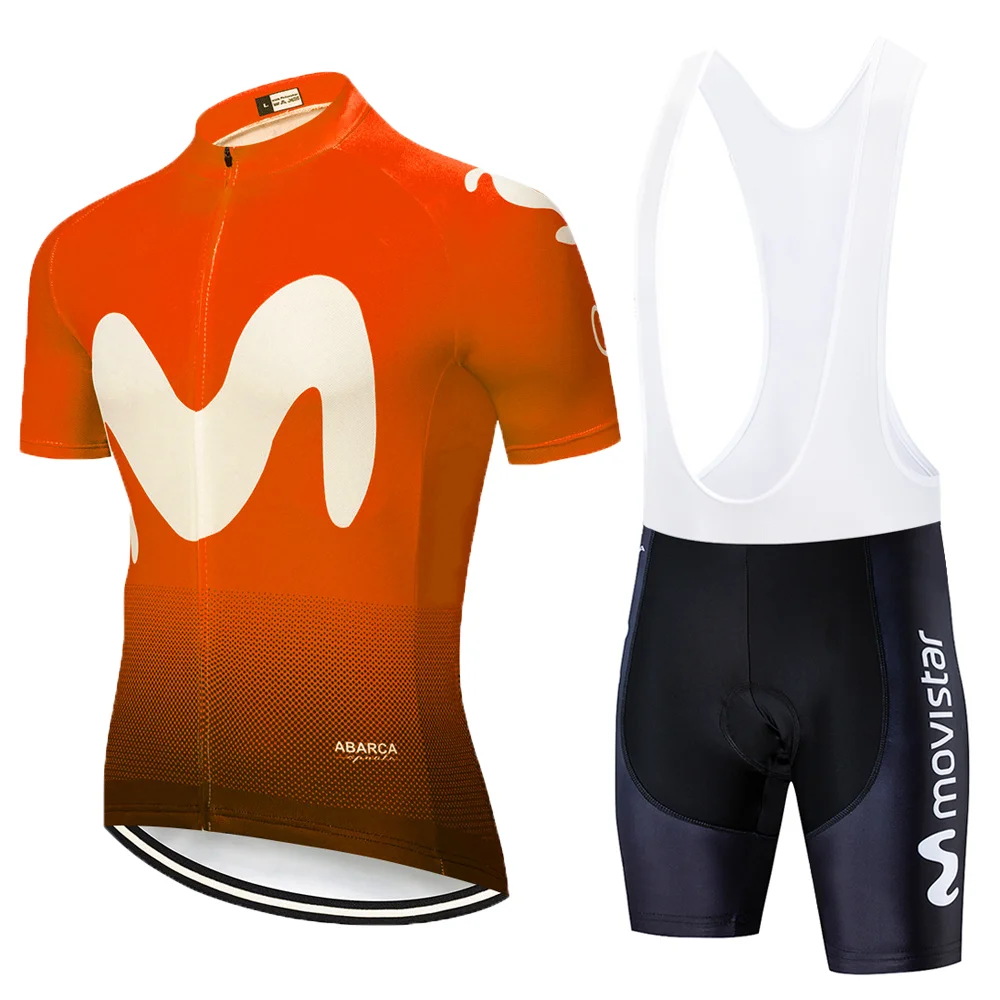 Pic Color Команда Movistar флуоресцентная зеленая одежда для велоспорта Джерси Ropa велосипед для мужчин лето Pro майки для велоспорта Велоспорт гелиевая Подушка шорты - Цвет: Pic Color