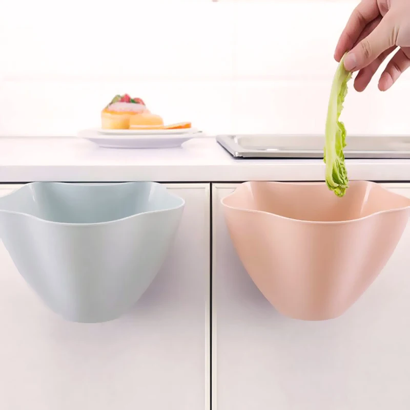 Подвесная корзина для мусора мусорное Хранение коробка настольная Мусорка