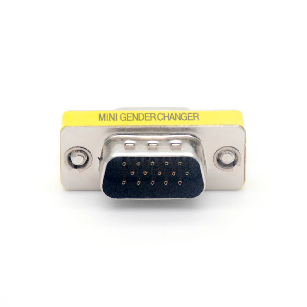 2017 новое поступление 15 pin DB15 VGA мини адаптер для смены пола разъем M/F Папа мама