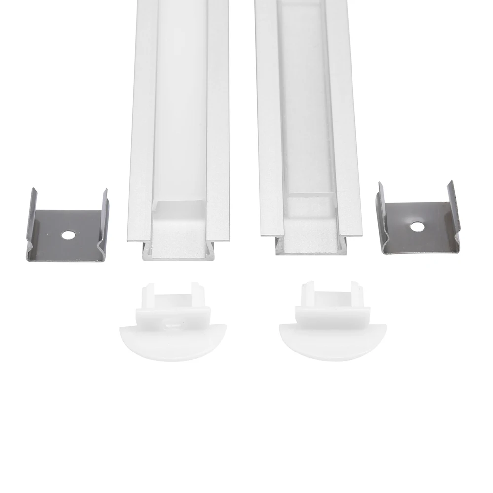 40 м (20 шт.) много 2 за штуку анодированный алюминиевый профиль для светодиодных