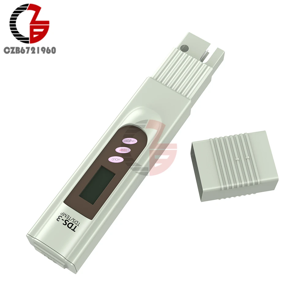 Digital TDS Meter Aquarium Pool Drinking Water Quality Tester Pen Purity Filter Cleaner Monitor Salinity Temperature | Инструменты
