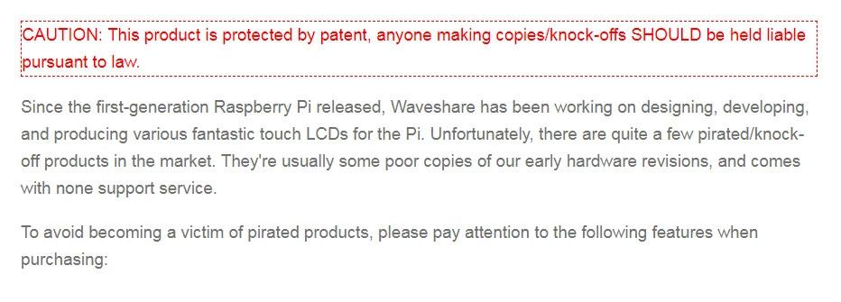 Waveshare 5 дюймов HDMI ЖК-дисплей(B) 800*480 резистивный Сенсорный экран, 5 ''HDMI ЖК-дисплей/монитор, Поддержка Windows 10/8. 1/8/7 различными системами