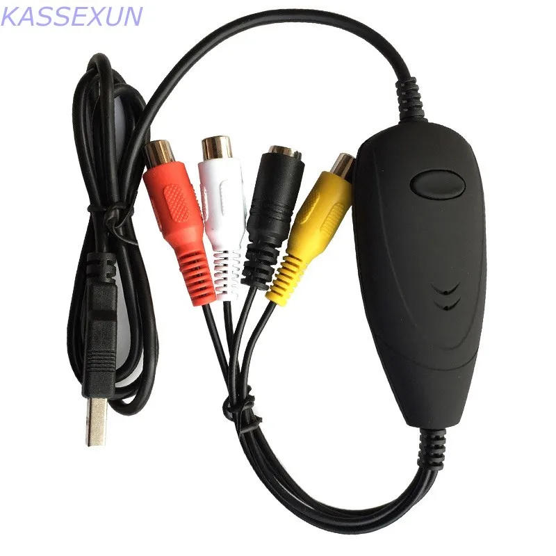 Карта видеозахвата Vhs для ПК захват аналогового видео от Hi8 vhs tv видеокамеры к windows