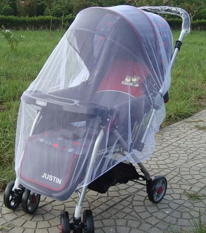Summer Children Netting Bed Infants Baby Stroller Pushchair Mosquito Insect Net Safe Mesh Buggy Crib Cart | Дом и сад
