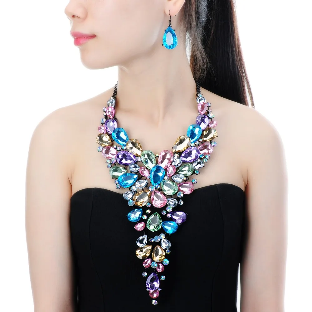 Женская цепочка из акриловой смолы 7 цветов|necklace fashion|necklace necklacenecklaces statement necklaces |