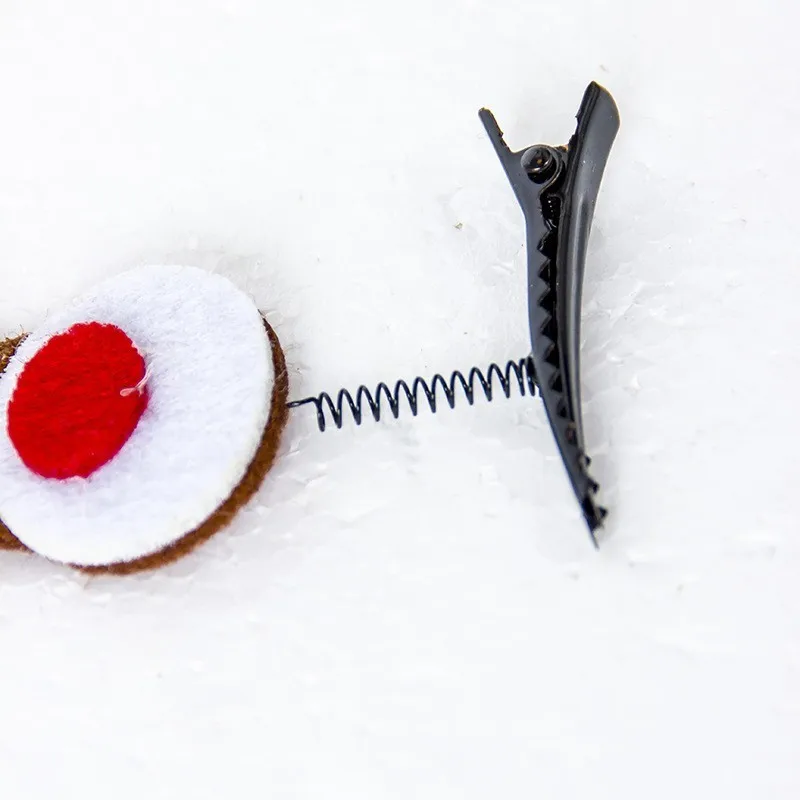 2018 рождественские шпильки для волос взрослых и детей Шпилька Санта Клаус