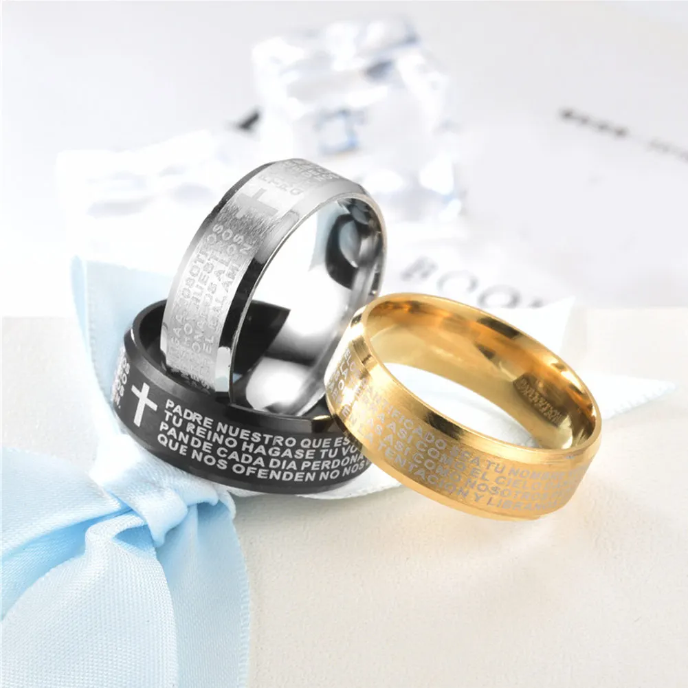 Модные байкерские панк титановые браслеты из нержавеющей стали черные