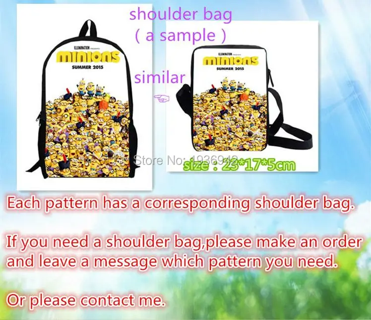 13inch game anime backpack double layer children Freddy Chica Foxy Bonnie pre-k School bags men custom made | Багаж и сумки