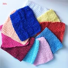 1 шт., 69 дюймов, топы-пачки для девочек, эластичное вязаное крючком, вязанная ткань ручной работы, юбка, платье, аксессуары, белый, розовый, 6Z