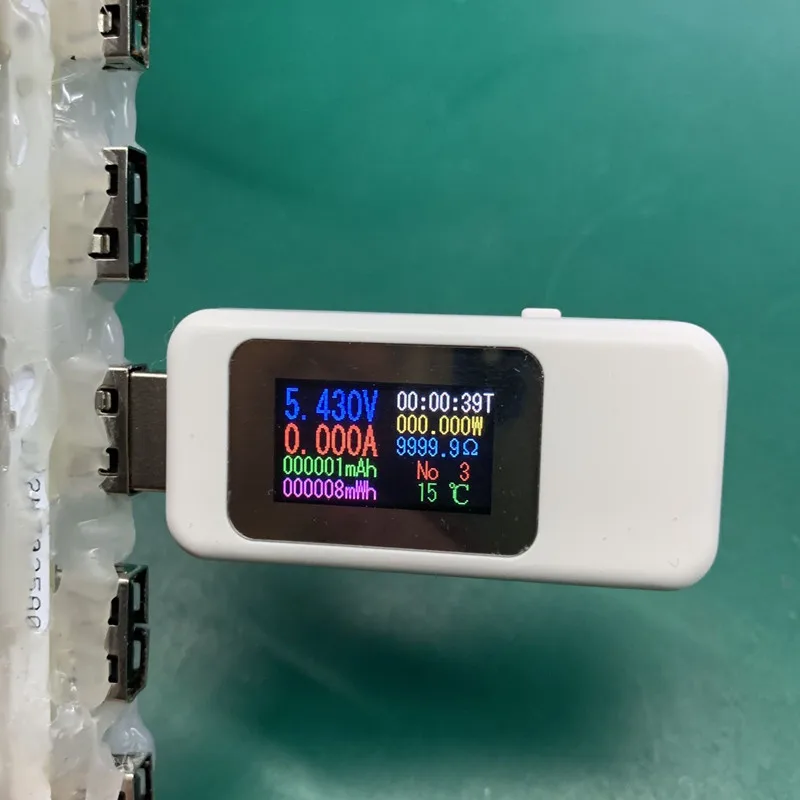 9/10 в 1 DC USB тестер тока 4-30 в измеритель напряжения синхронизации Амперметр цифровой монитор отключение индикатор питания зарядное устройство Скидка 40