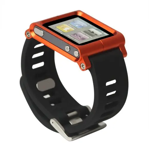 4 Wonderfultry алюминиевый браслет часы браслет митенки чехол для iPod Nano 6 6th Gen 10 цветов розничная упаковка - Цвет: 4