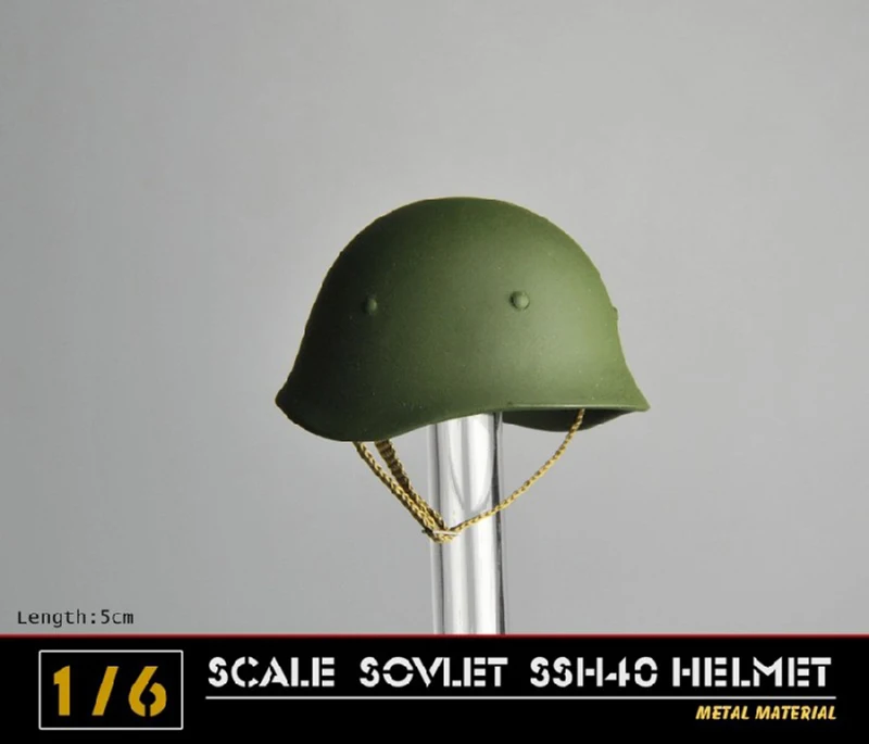 1/6 масштаб Второй мировой войны Советской Армии солдатской металлический шлем