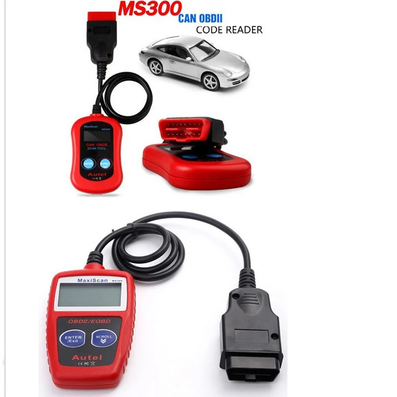 autel MaxiScan MS300 CAN OBD2 Авто OBD2 OBD II Diagnosti