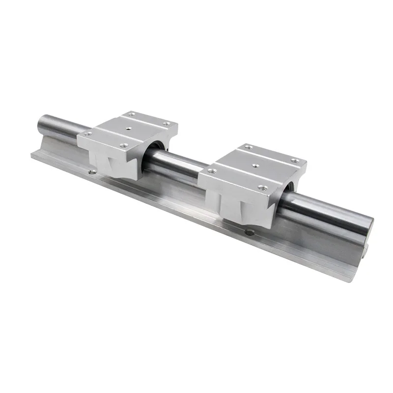 2X SBR16 1200mm 16 мм полностью поддерживаемый линейный рельсовый вал стержень + 4 SBR16UU
