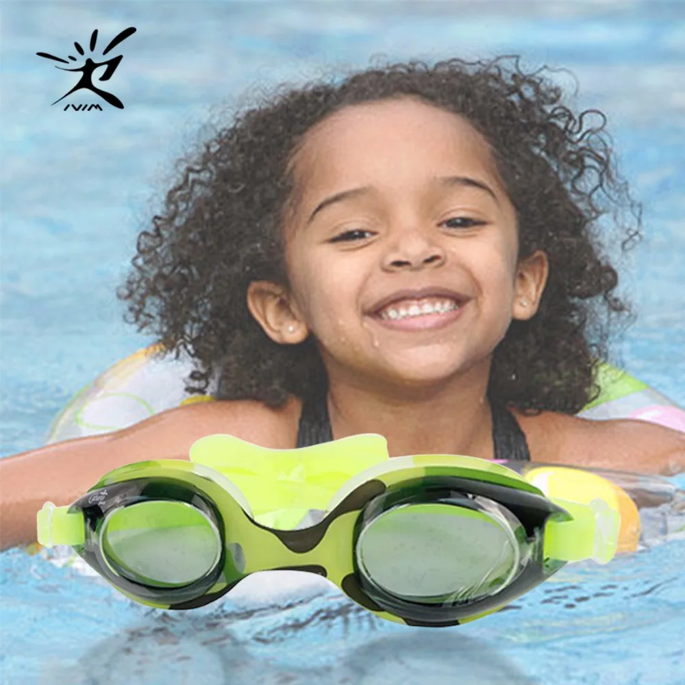 Летние противотуманные детские плавательные очки для мальчиков и девочек с