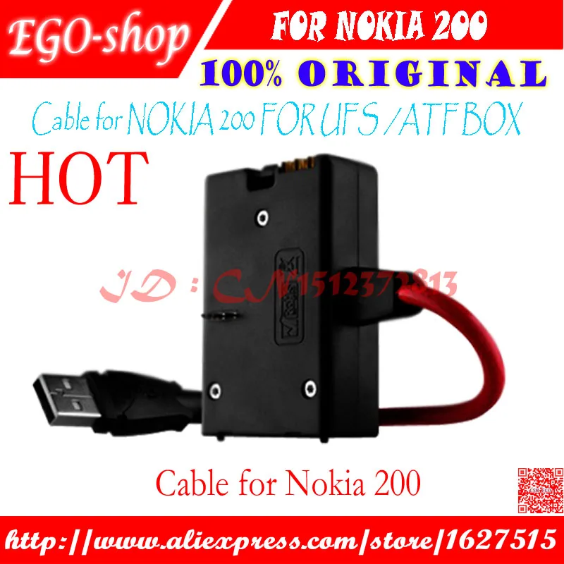 Бесплатная доставка кабель gsmjustoncct для Nokia 200 ufs/atf мигающий разблокировка