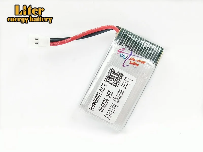 3 шт. 7 в 1000 мАч 25C Дрон литий полимерный аккумулятор 902540 для RC SYMA X5C X5SC X5SW X5HC