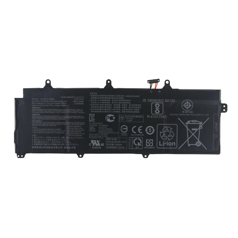 Kede 15,4 V 3160 мА/ч, 50Wh C41N1712 Аккумулятор для ноутбука ASUS GX501 GX501GI GX501G GX501GM GX501GS планшет