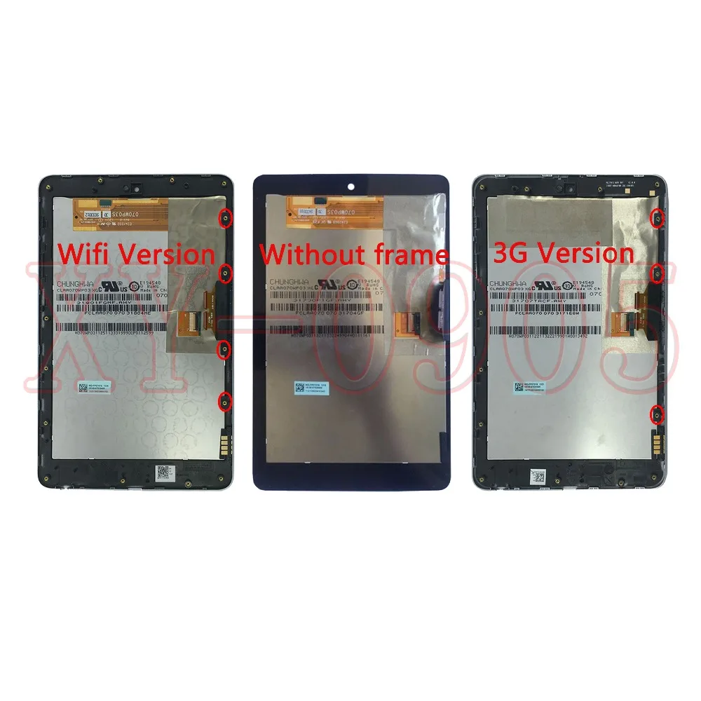 ЖК дисплей с сенсорным экраном дигитайзер стекло в сборе для ASUS Google Nexus 7 1 го