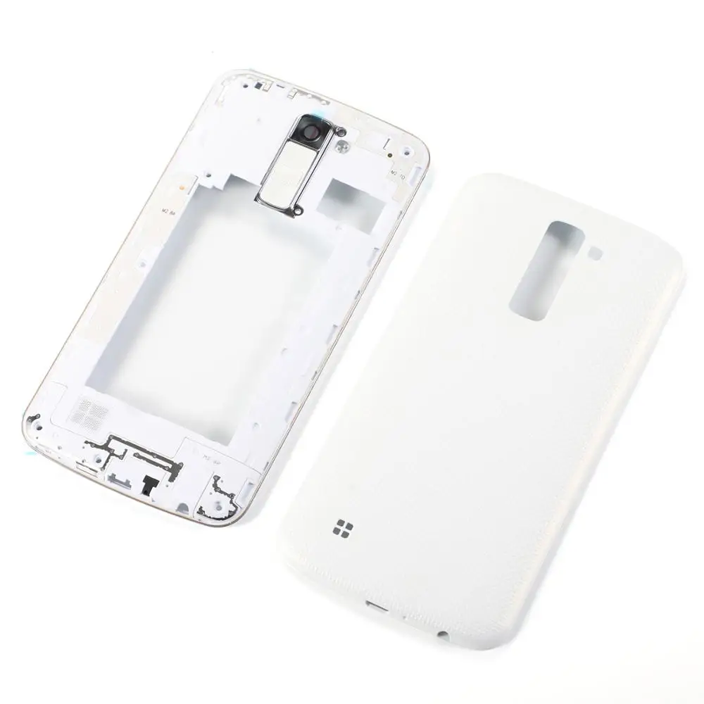 Для LG K10 2016 средняя рамка корпуса + задняя крышка аккумулятора|Корпусы и рамки для