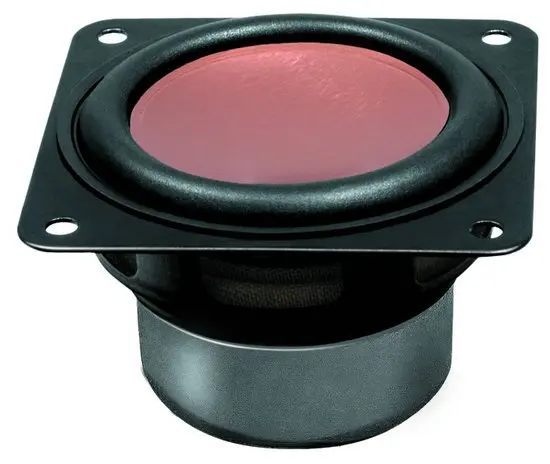 2 шт. HiVi A2S/B2S 2 ''полный спектр динамик блок алюминиевый конус экранированный 8ohm 10 Вт квадратная рамка