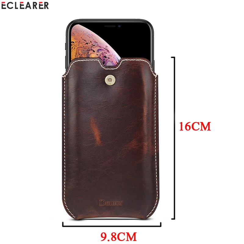Чехол для OPPO A1K A7 A7X A7n R17 R15 Pro RX17 Neo F9 R15X роскошный чехол из натуральной кожи на ремне