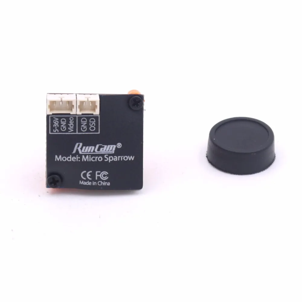 RunCam Micro Sparrow 700TVL DC 5 36V COMS 16:9 микро fpv камера Встроенный OSD 2 1 мм объектив для